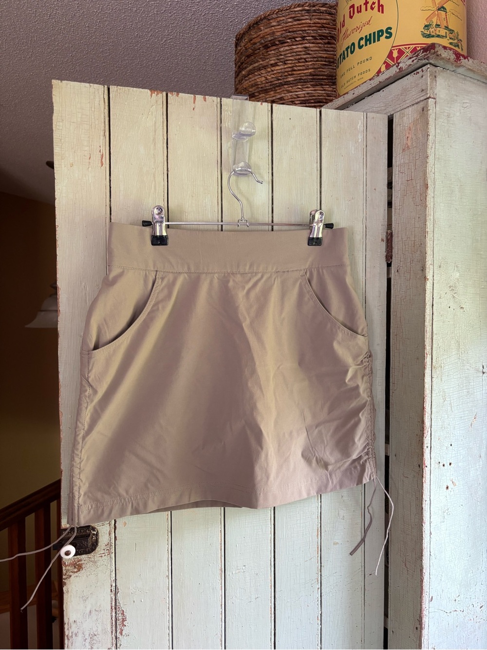 Columbia Sportswear Beige Drawcord Skort